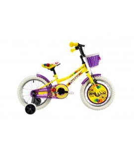 DHS DAISY 1602 16" - DETSKÝ BICYKEL  YELLOW 